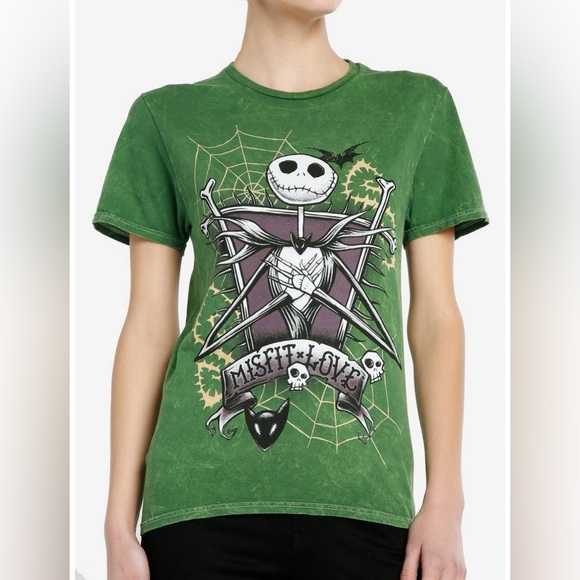 Disney Tops - Disney nightmare before Christmas jack skellington tee shirt